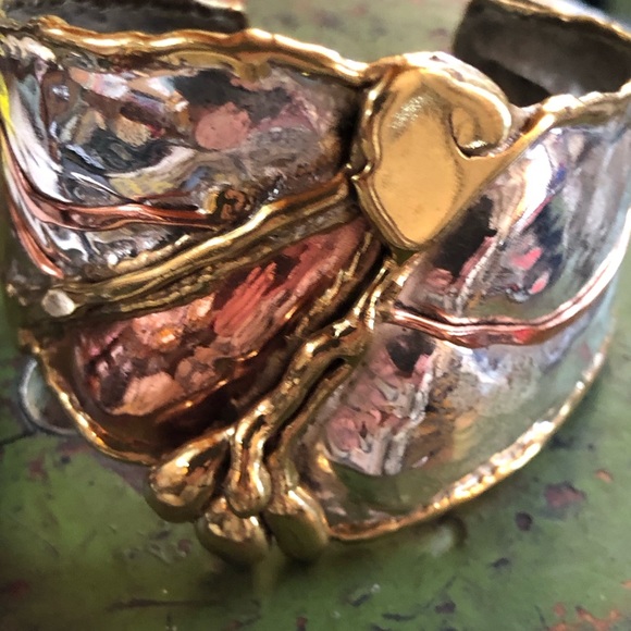 Multi Medium Artisan made Bracelet - Picture 7 of 8